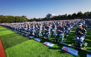 江苏科技大学图片 萌新驾到！江苏科技大学喜迎7000余名2021级新生